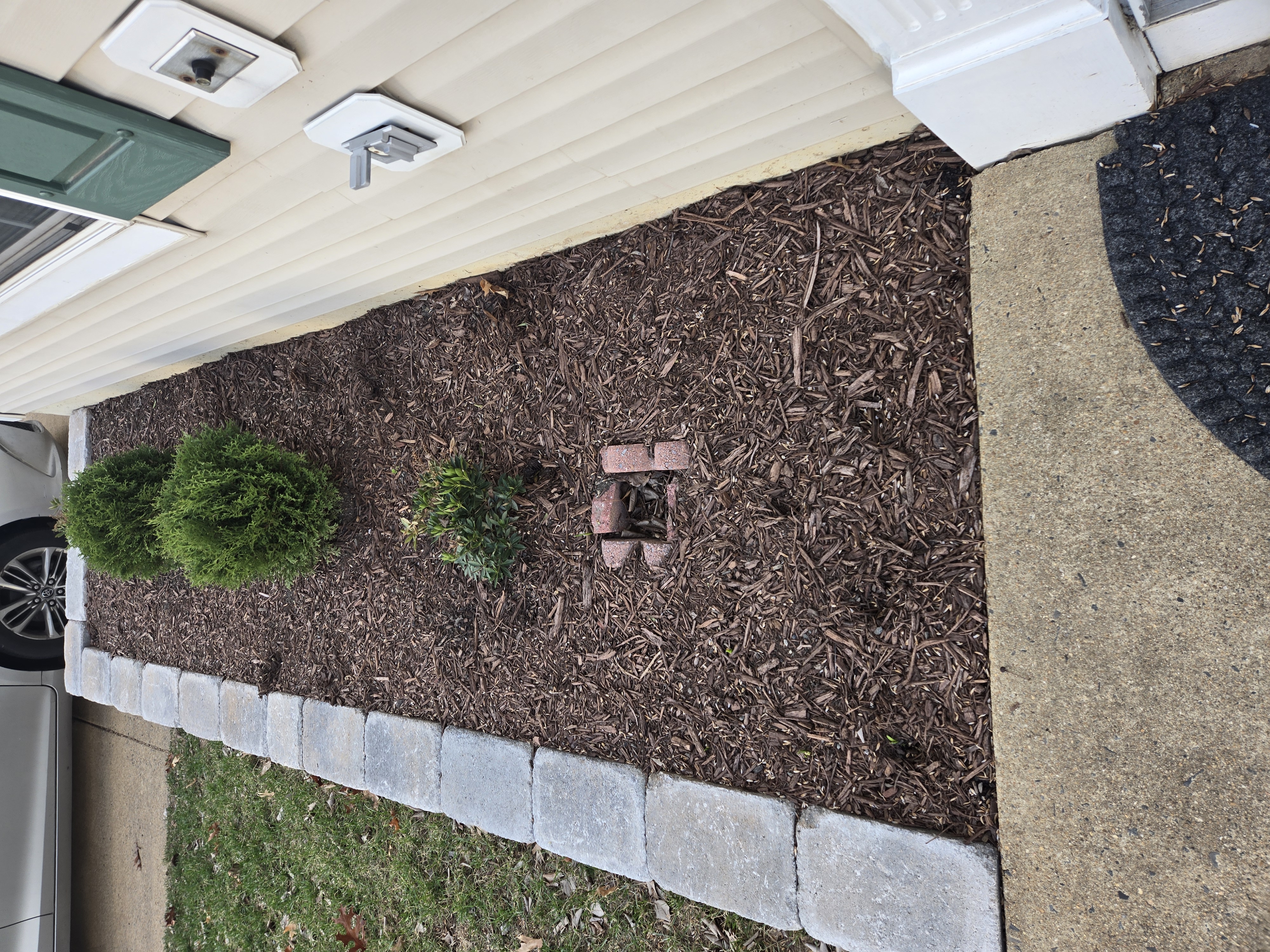 After (alternate 2) - townhouse wall