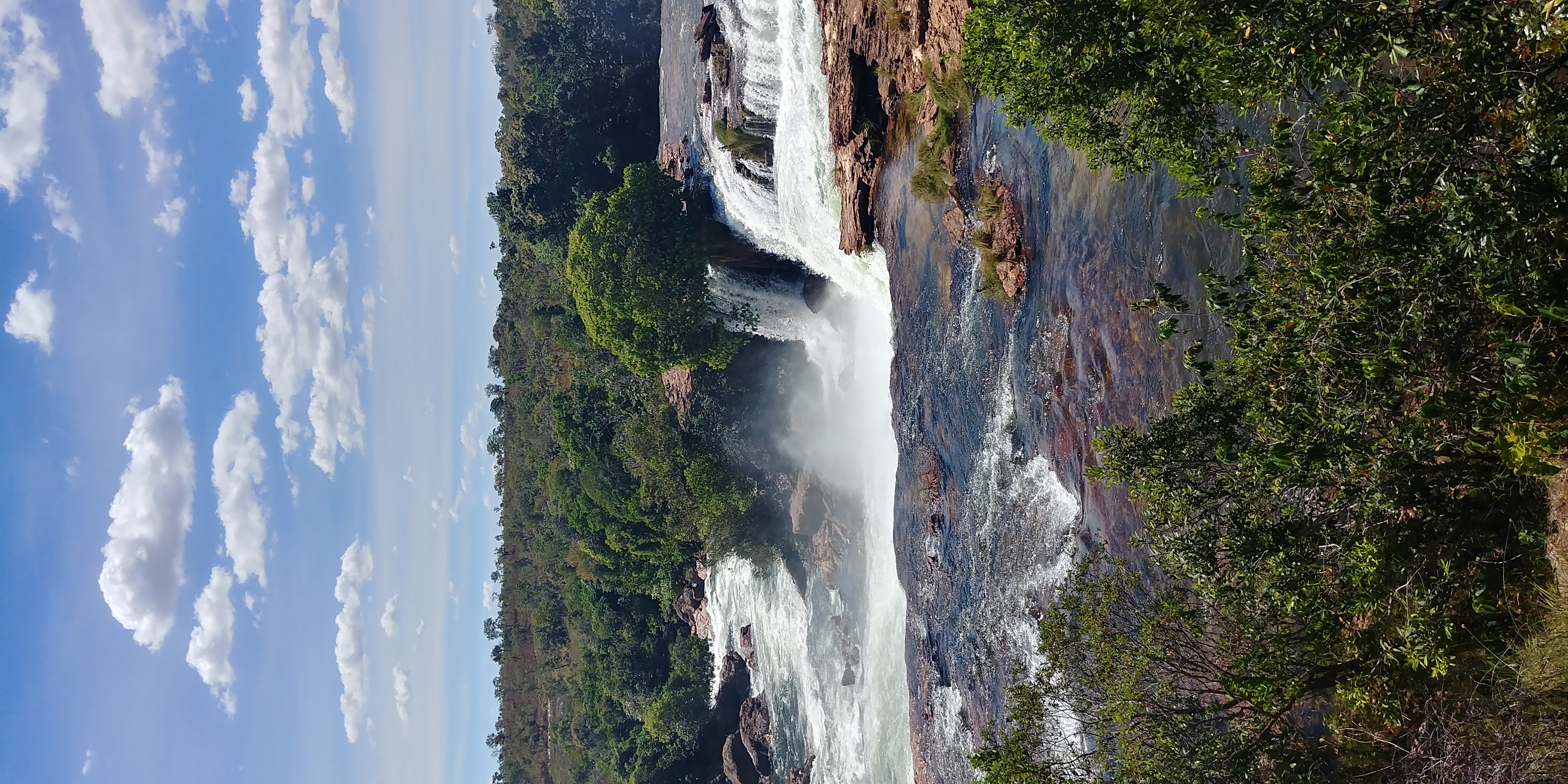Waterfalls visited during the trip through Tocantins
