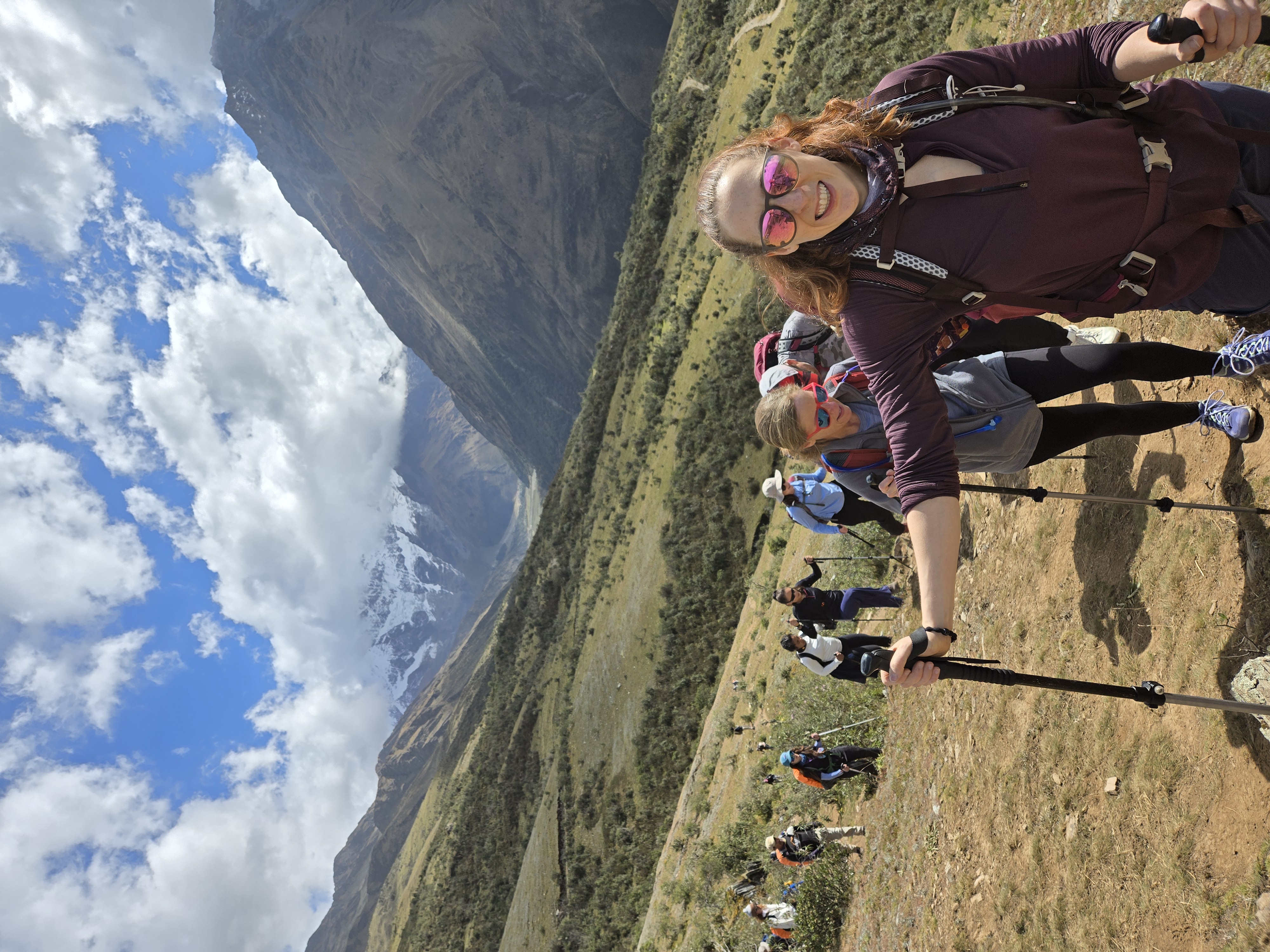 The beginning of the Salkantay trek through a mountain valley