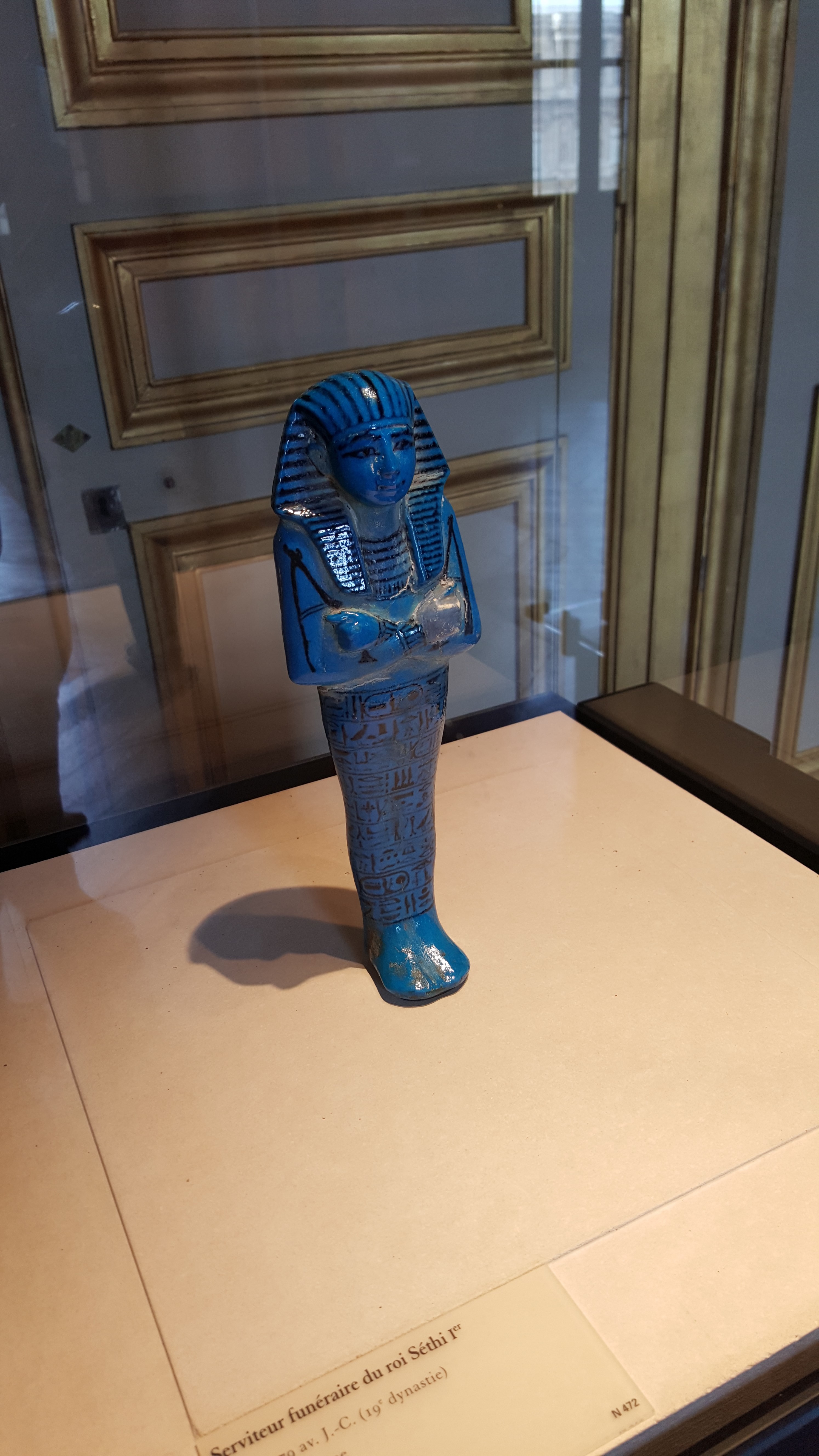 Sculpture at the Louvre Museum