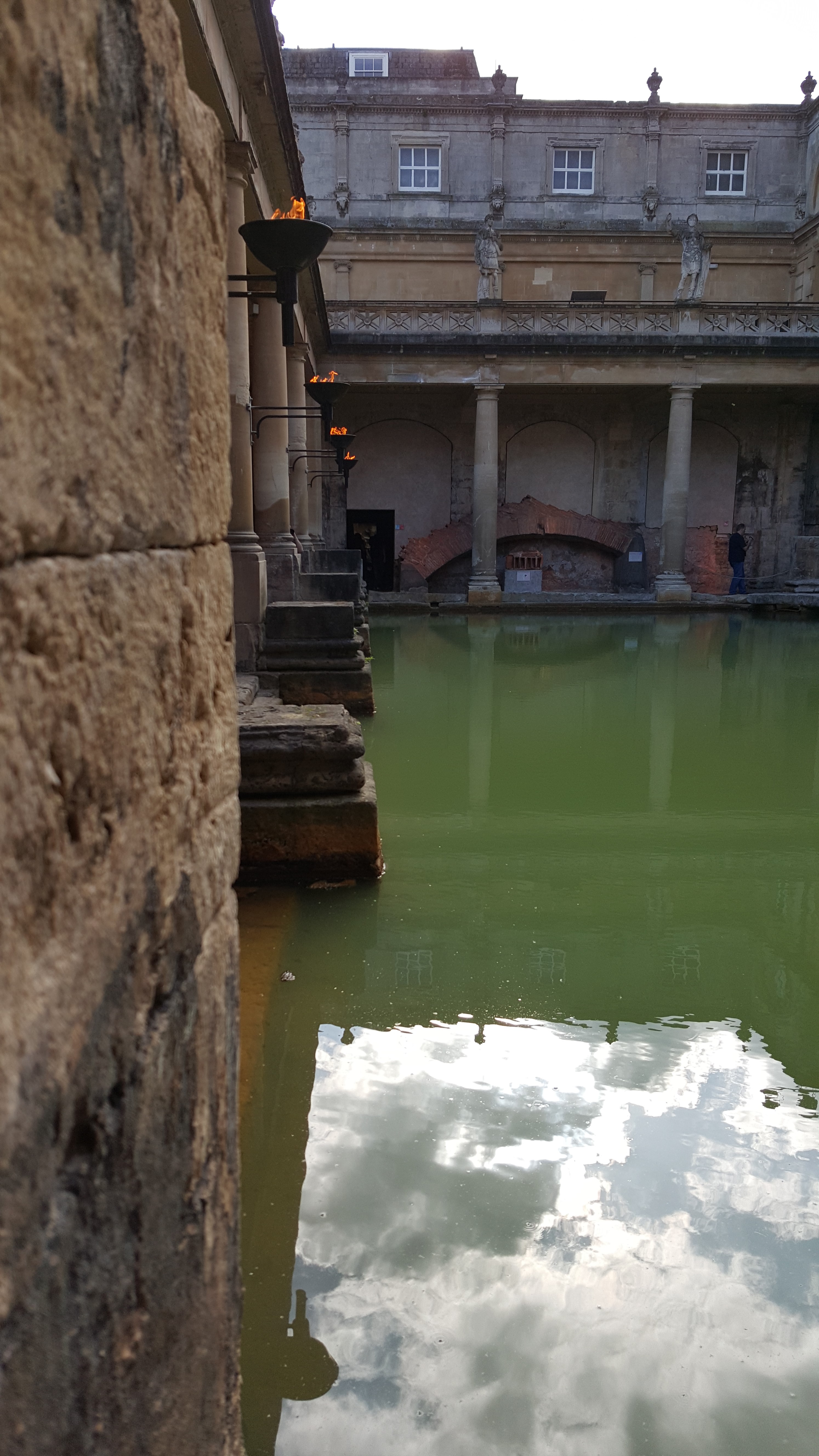 The Roman Baths in Bath, England