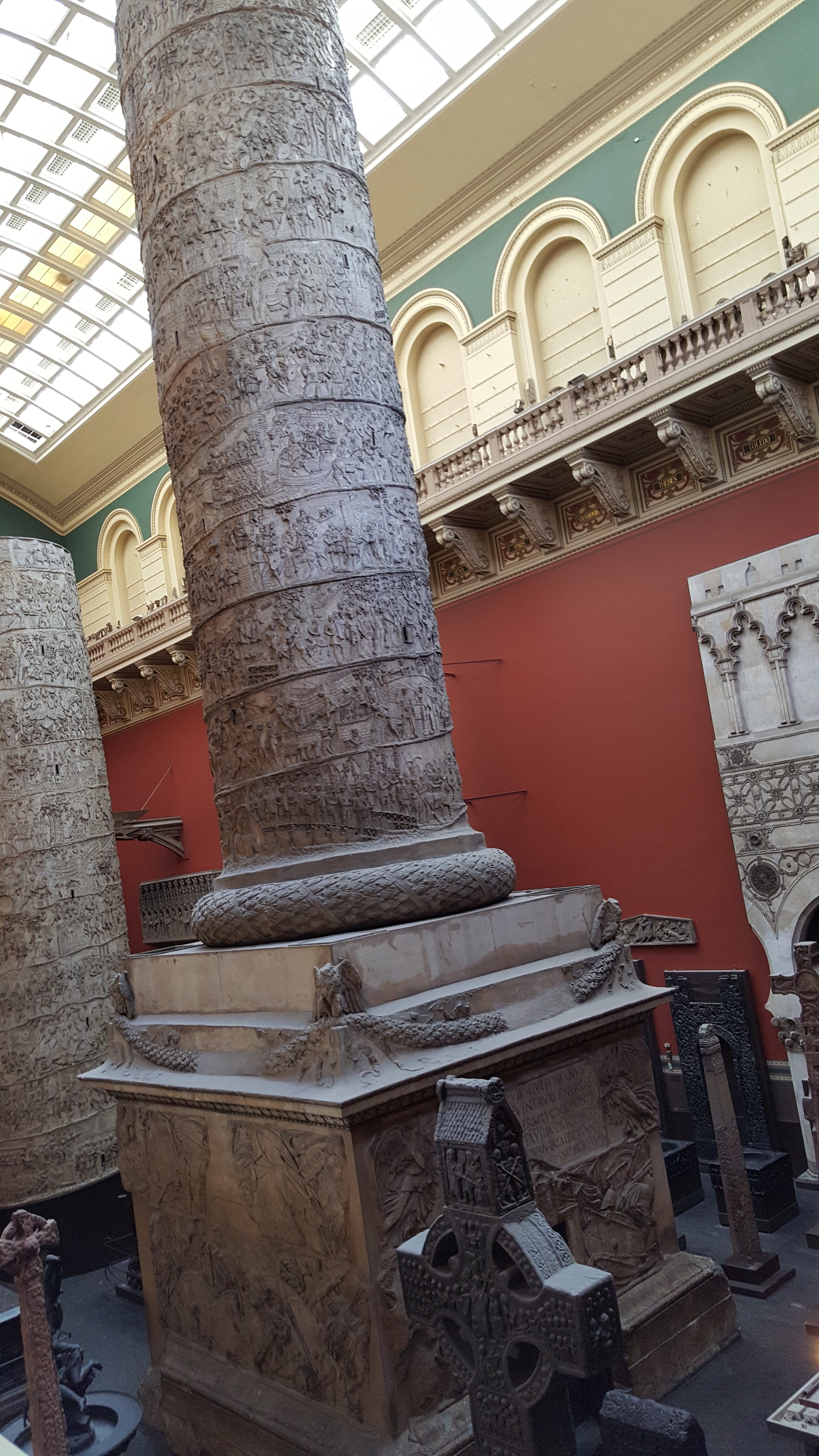 Inside the Victoria and Albert Museum in London