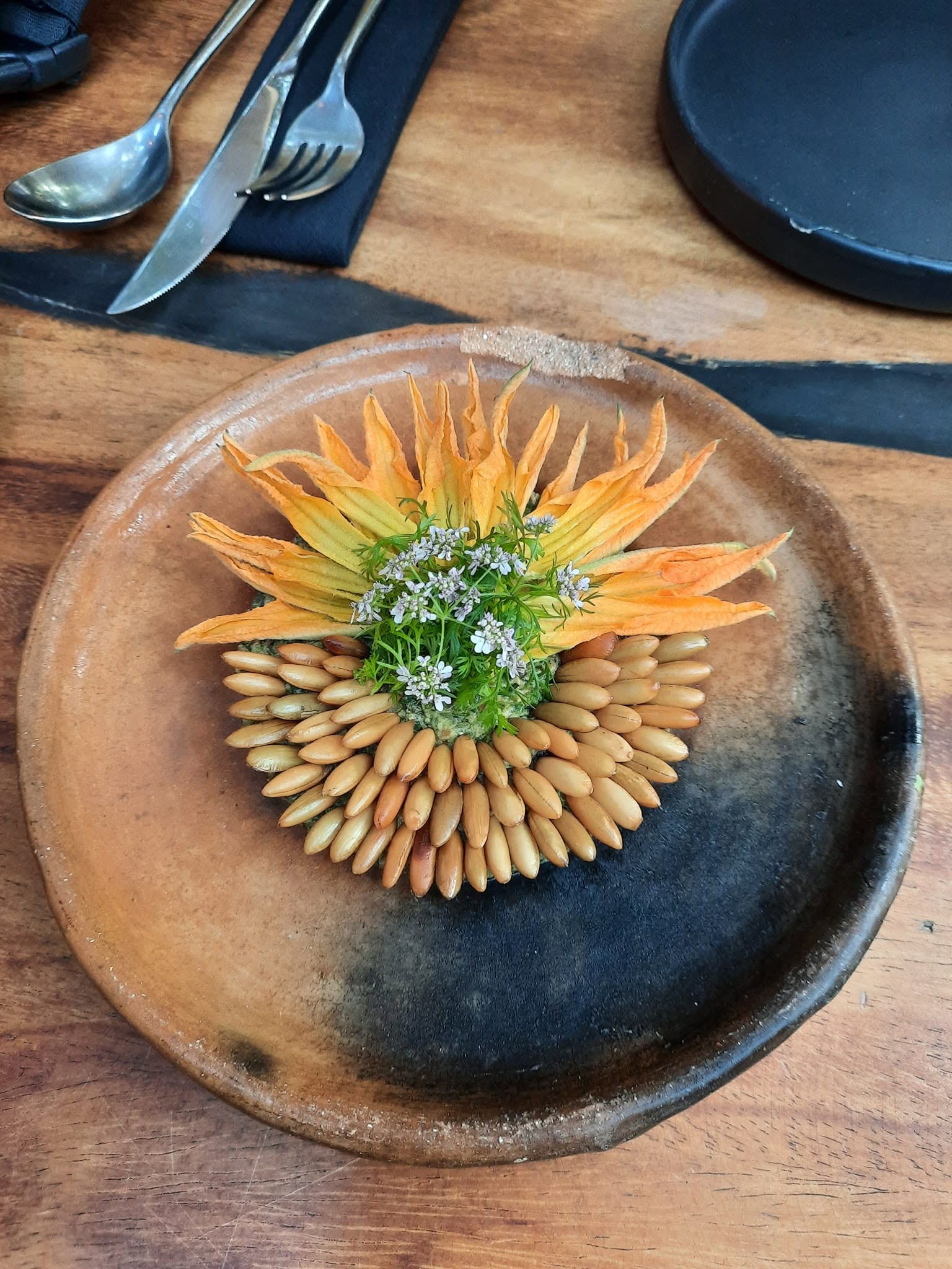 A dish served at ARCA in Tulum